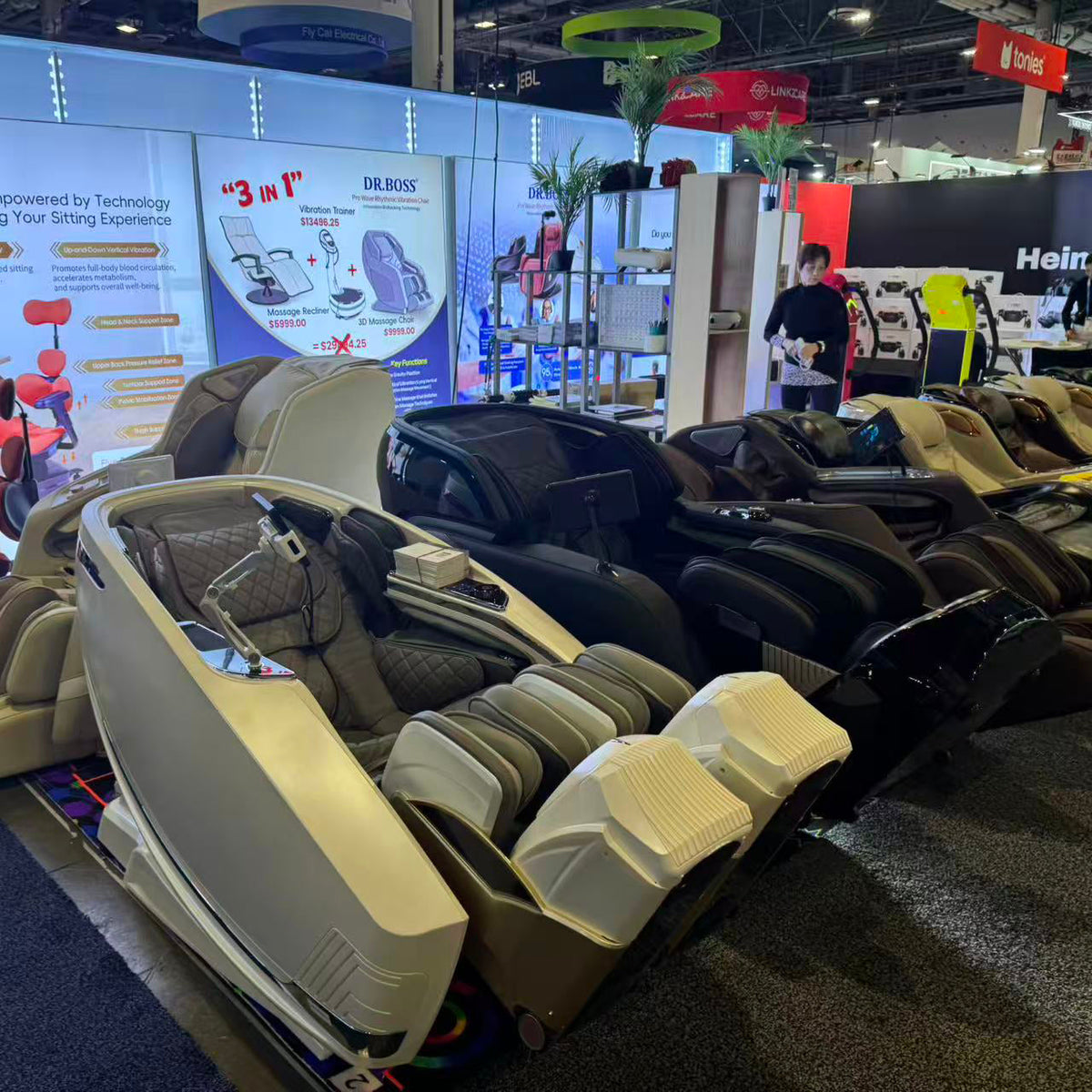 Dr. Boss FJ-9000 AI 4D Robotic Massage Chair