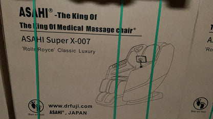 Asahi Super Pro X-007 3D Full Body Massage Chair