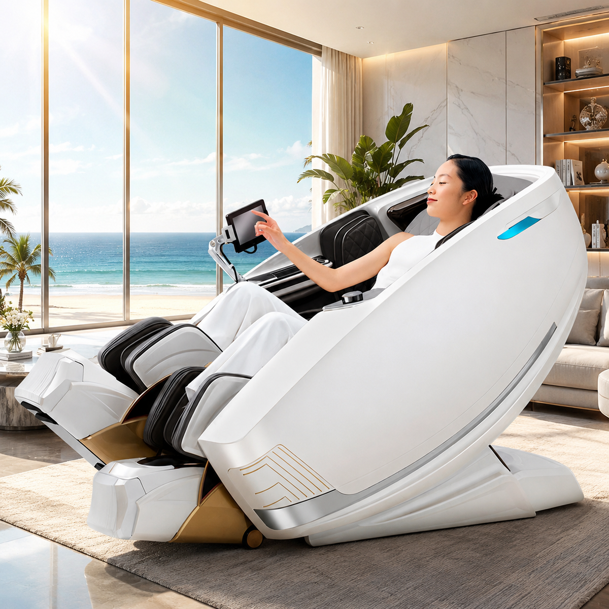 Dr. Boss FJ-9000 AI 4D Robotic Massage Chair